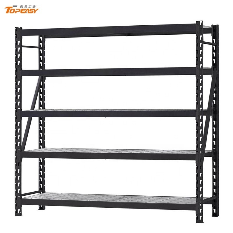 Topeasy customized 300kg heavy duty unit 4 tier boltless storage shelf gorilla rack