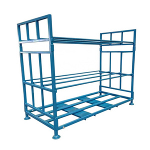 Cheap heavy duty truck tyre storage rack for warehouse system