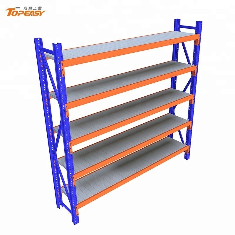 Heavy Duty 5 Tier Black Plastic Coated Racking Shelving Shelves Racks Storage Shelf Unit