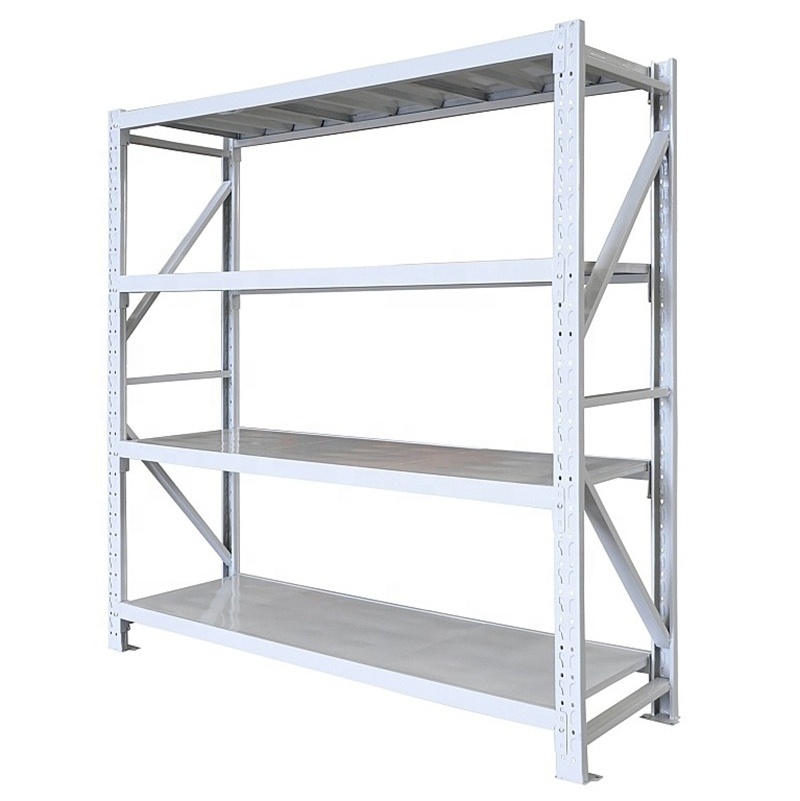 Garage storage heavy duty industrial long span shelving estanteria suppliers boltless rack estantes de metal