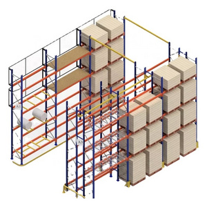 Adjustable heavy duty garage storage warehouse shelf storage pallet racking system