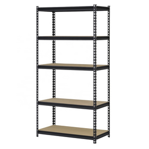 Heavy Duty 5 Tier Steel Muscle Rack Storage Shelving Unit Adjustable Metal Shelf