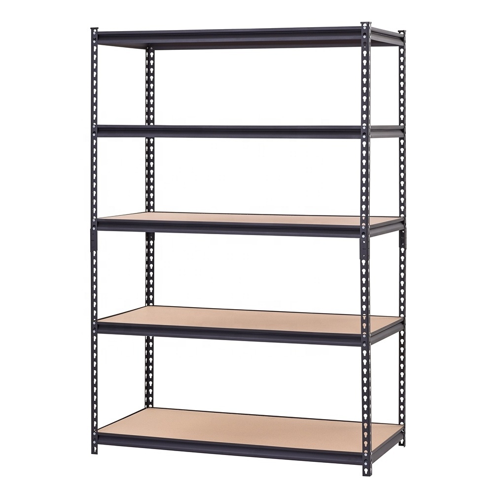 Heavy Duty 5 Tier Steel Muscle Rack Storage Shelving Unit Adjustable Metal Shelf