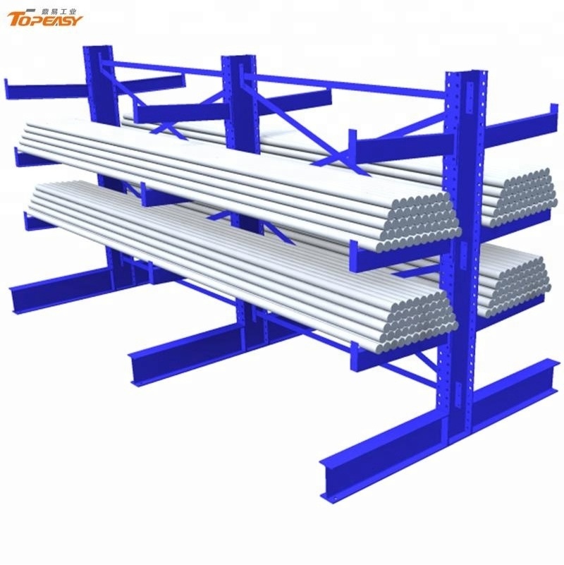 OEM double-side industrial steel structure pipe storage rack