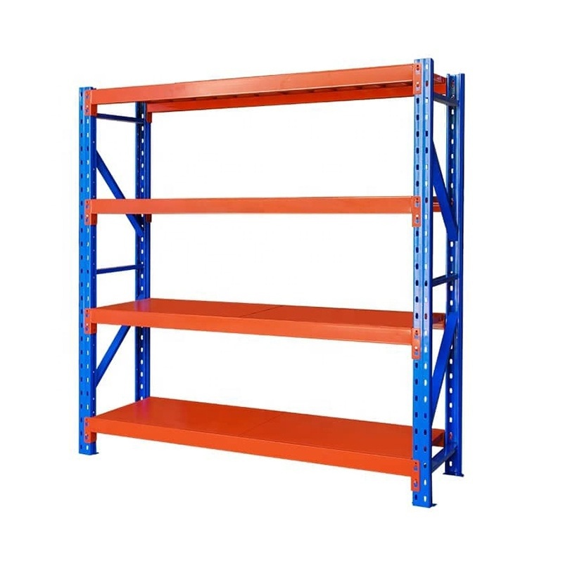 Easy-install height adjustable metal shelving warehouse storage racks shelves for racking system