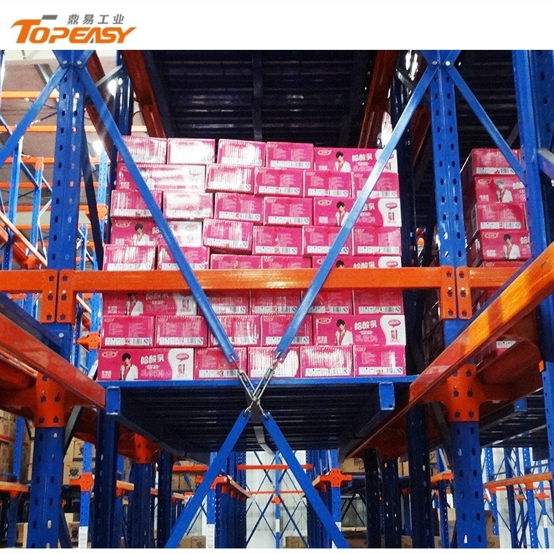 OEM warehouse racking heavy duty scale cold storage drive in rack type pallet racking system