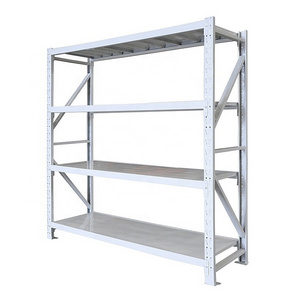 Topeasy Adjustable Easy Install Industrial 4 Layers Commercial Metal Shelving System