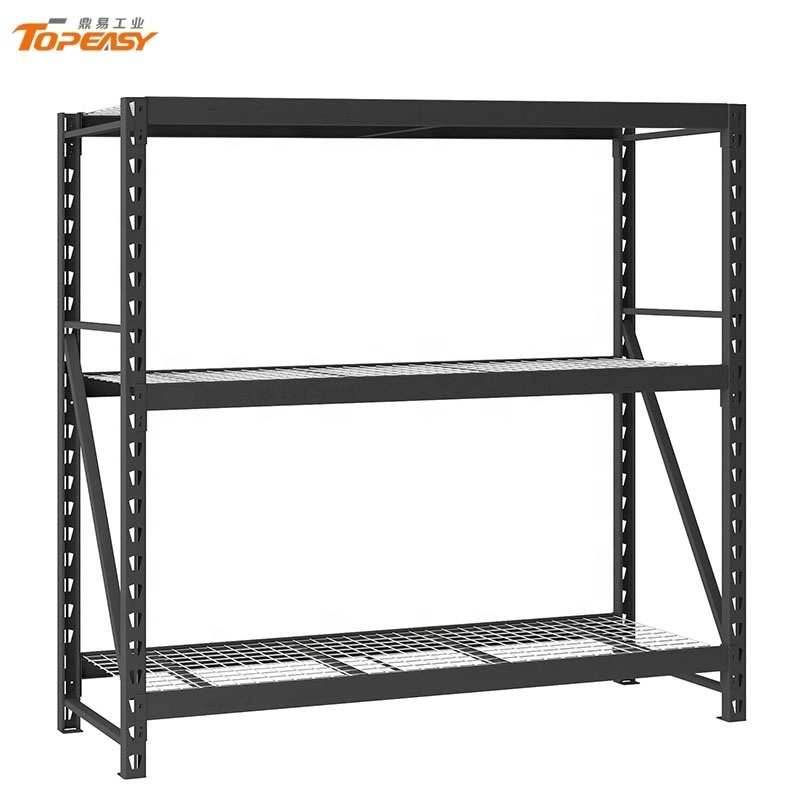 Topeasy customized 300kg heavy duty unit 4 tier boltless storage shelf gorilla rack