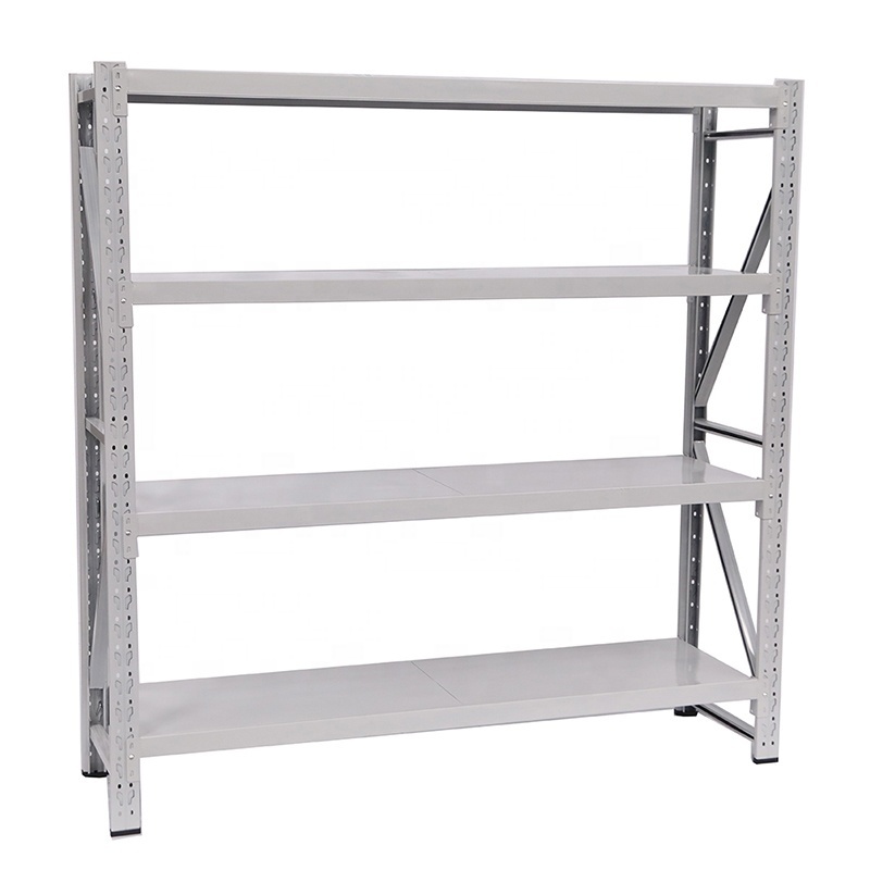 Topeasy easy assemble height adjustable warehouse storage industrial shelving racking system