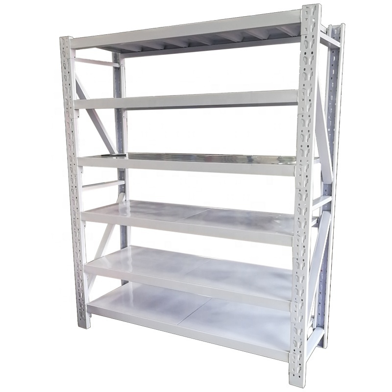 Topeasy Industrial Metal Shelving 5 Layers Adjustable Shelf Racks for Warehouse