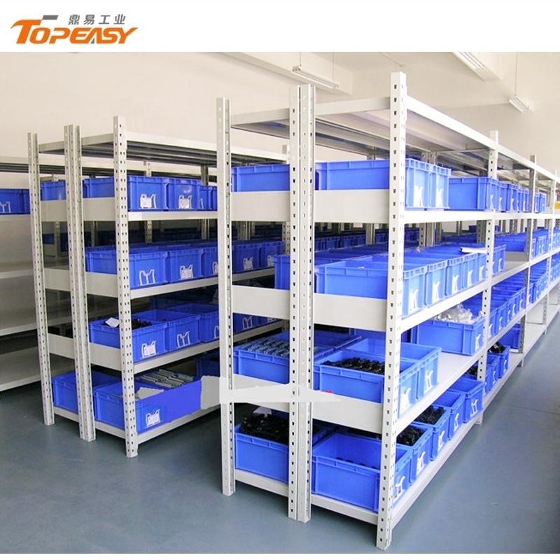 Garage storage heavy duty industrial long span shelving estanteria suppliers boltless rack estantes de metal