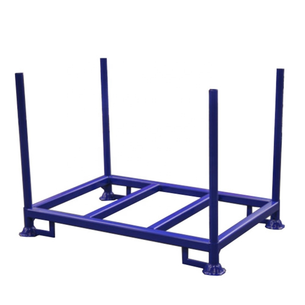 High quality metal stacking tire storage racks for trucks cars