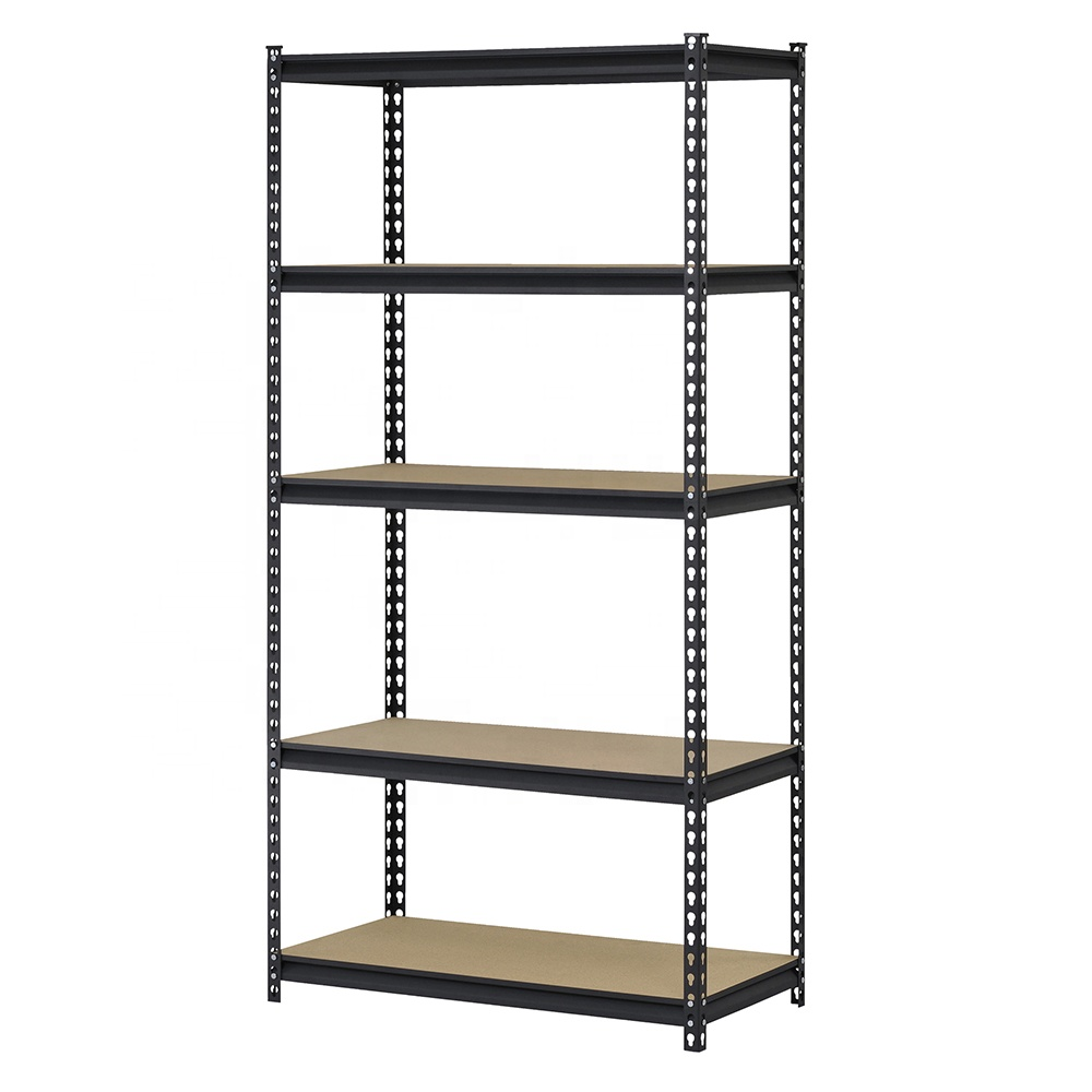 Heavy/Light  Duty 5 Tier Muscle Rack Storage Shelving Unit Adjustable Metal Shelf