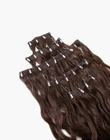 2023 TopElles New Arrival micro beads weft hair extensions 100% human hair one-step very easy to use micro ring hair extension