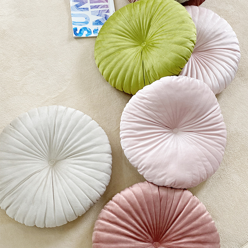 Hot Sale Round Meditation Pillow for Seating on Floor Seat Cushion High Quality PP Cotton Filler