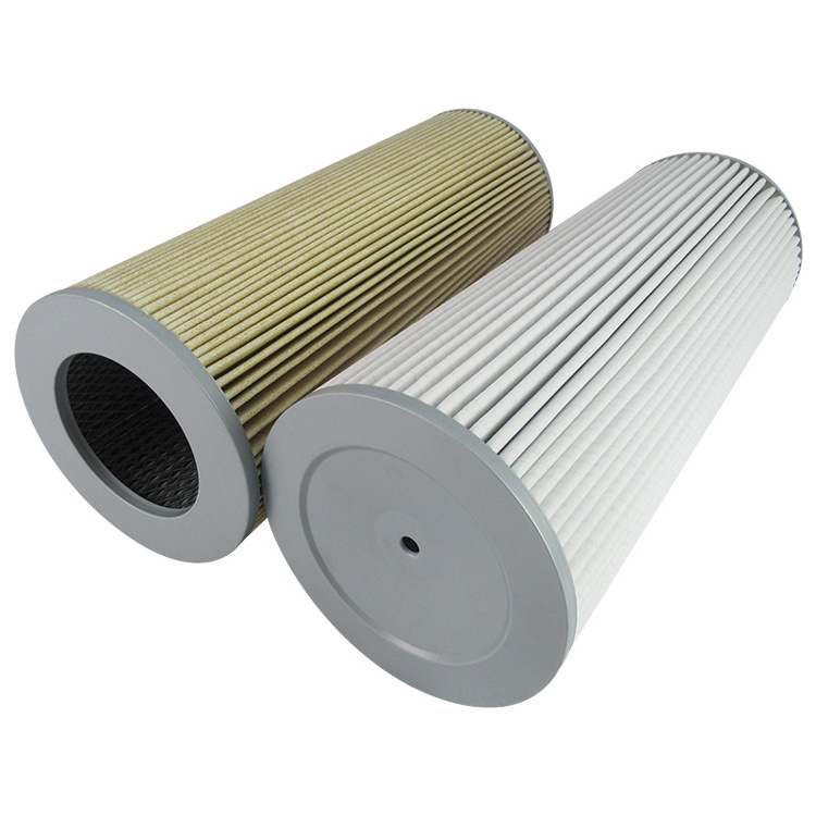 Hot sale industrial powder collection element 99% efficiency dust collector air filter cartridge with high quality