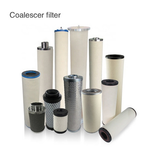 Customized liquid coalescing filter cartridge natural gas filter oil water separator filter coalescer