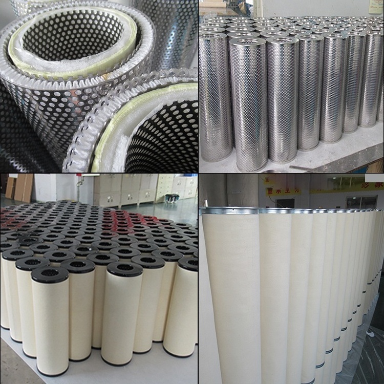 Customized liquid coalescing filter cartridge natural gas filter oil water separator filter coalescer