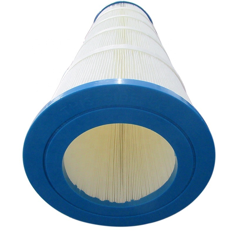 blue high flow Swimming Pool Washable Cartridge Pleated Water Filter