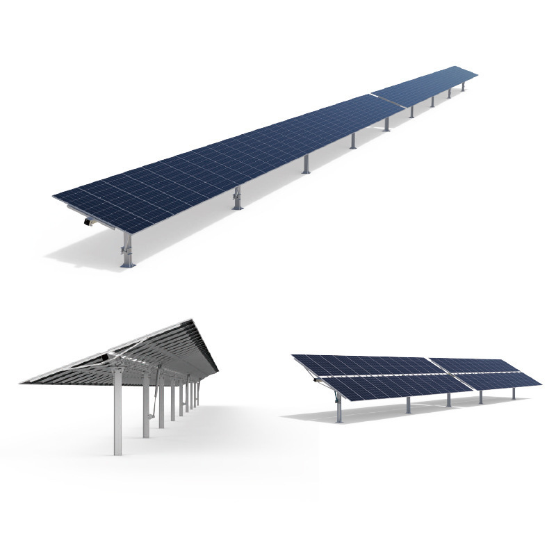 Hot sell Home Solar Ground Mount System Single Pole OF Solar Panel Ground Mounting Rotator Stand