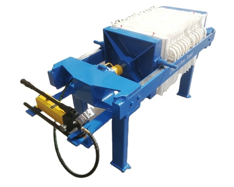 Plate and frame oil filter press, also various sludge dewatering screw equipment for solid and liquid separation