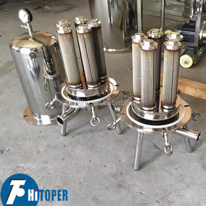 Hot micro filtration technology cartridge filter for beer/wine/edible oil fine filtration