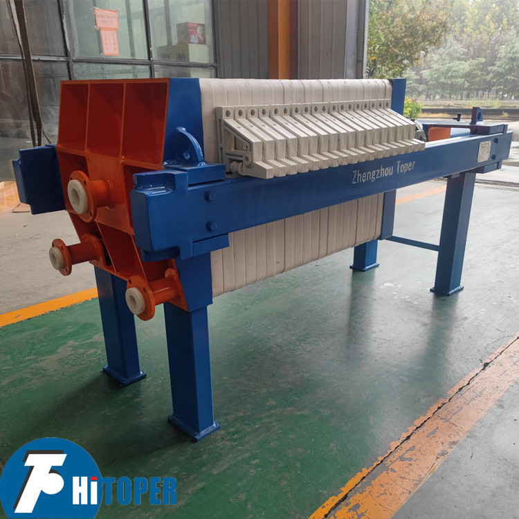 Filtration industry solid-liquid separation filter press machine of common used