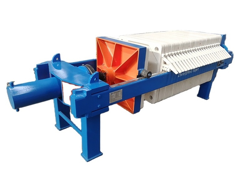 Plate and frame oil filter press, also various sludge dewatering screw equipment for solid and liquid separation