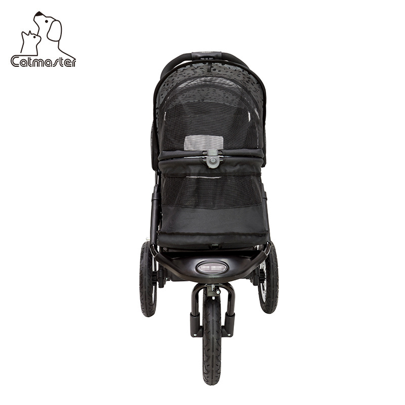 Portable Portable Pet Trolley 3 Wheels Pet Strollers Outdoor Travel Carrier Cat Dog Pet Cart Strollers