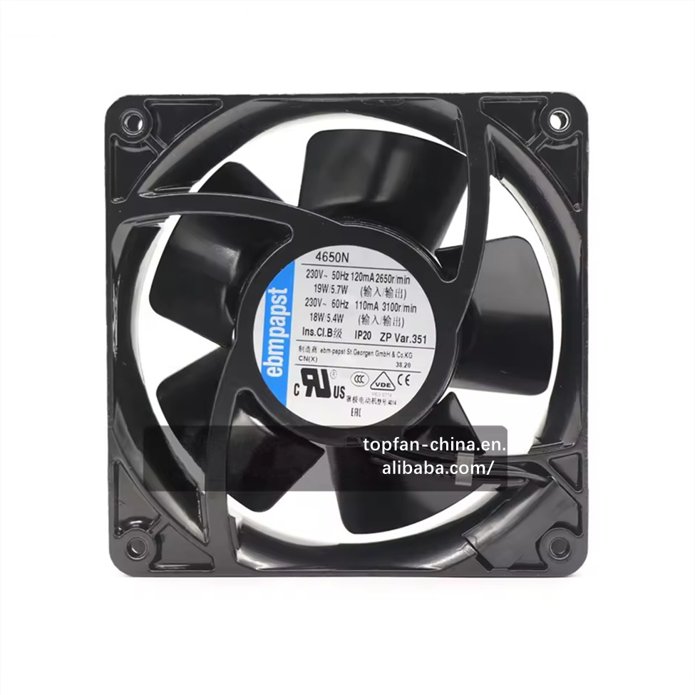 DV4650-470 120x120mm 14W IP54 AC 230/220 V 19/18W 50/60Hz Cabinet Panel Door Axial Cooling Ventilation Fan For Multimedia Units