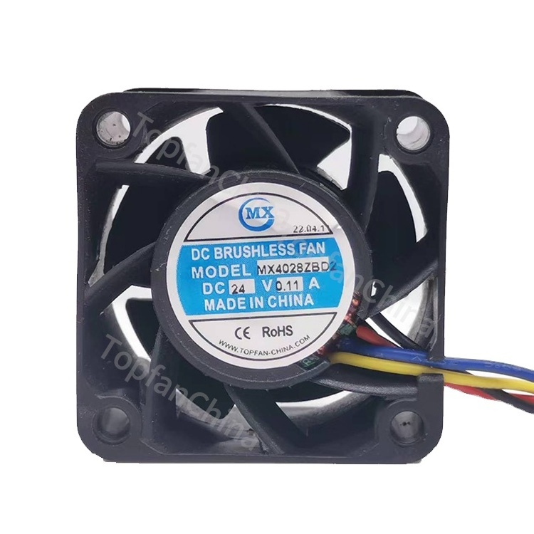 High CFM Brushless 4028 Small Cooling 40mm 40X40X28mm 20000 rpm 12v 24v dc fan