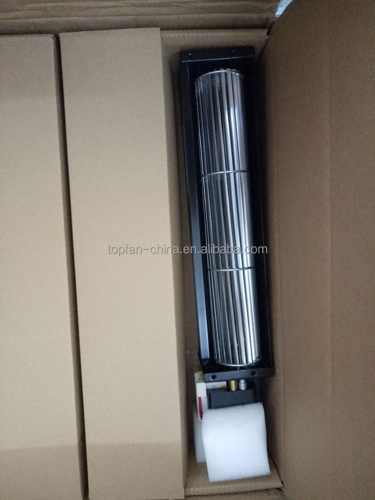 30 x 290 mm Small Tangential Fan, AC Brushless Cross Flow Fan Cooling For Cabinets and Air Conditioners