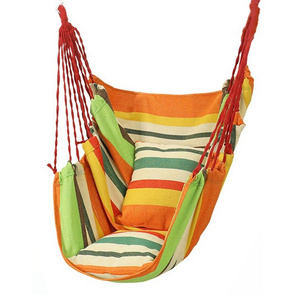 TOPIND Thickness Canvas Hammock Chair with Pillow