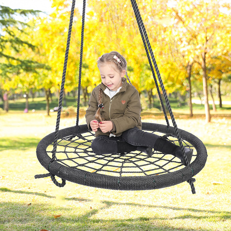 TOPIND  Canvas Swing Set Outdoor For Kids