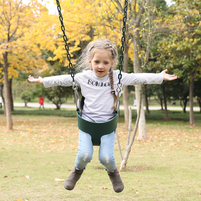 TOPIND High Back Full Bucket Toddler Swing and Swing Seat for kids