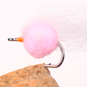 TOPIND 12# Nuke Egg Fly Mini Hair Fishing Hook Fly Fishing Bionic Bait for Trout Perch