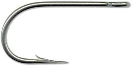 TOPIND High Carbon Steel 8074 Salmon Siwash Fishing Hook For Freshwater Saltwater