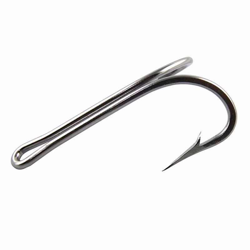 TOPIND High Stainless Steel 7982 Double Hooks For Freshwater Saltwater