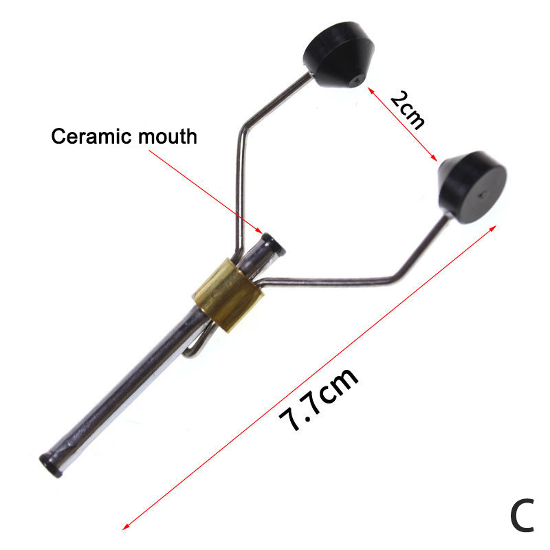 TOPIND Heavy Bullet Head Bobbin Thread Holder for Fly Fishing Tying Flies Making