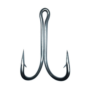 TOPIND High Stainless Steel 7982 Double Hooks For Freshwater Saltwater