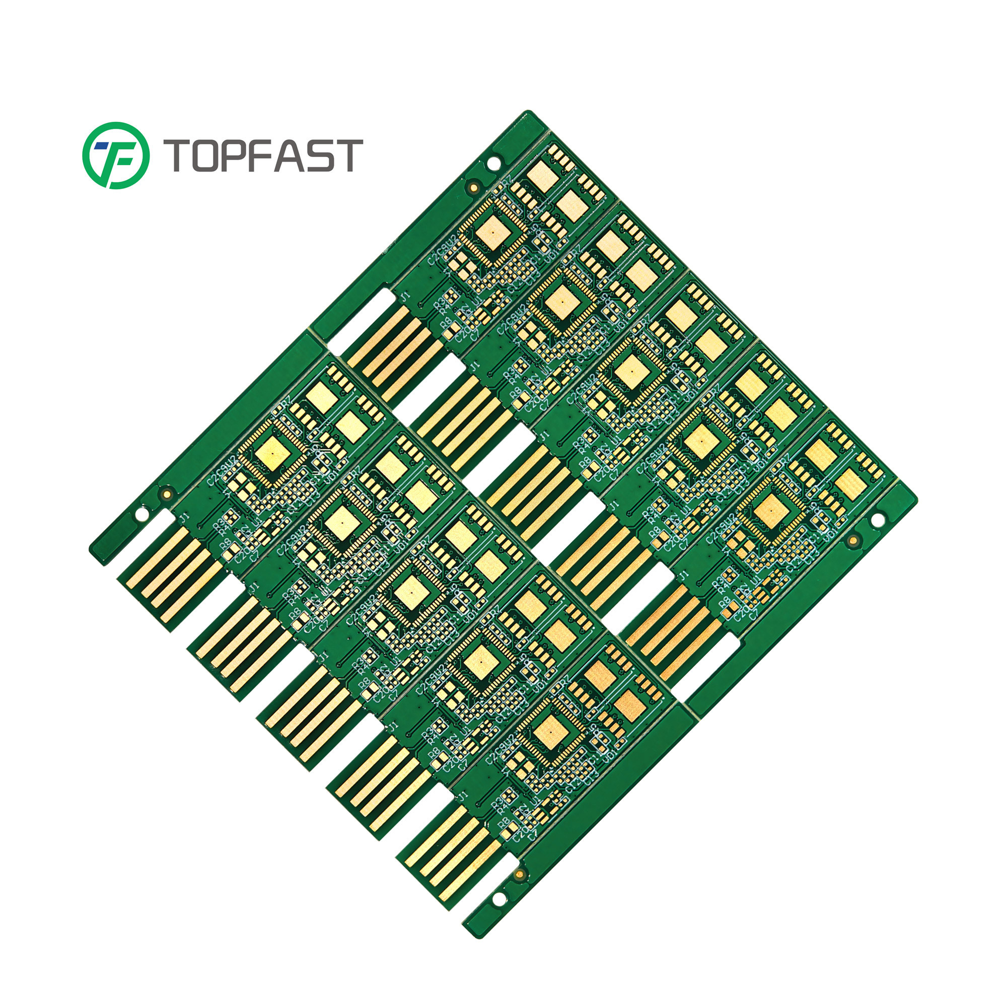 Custom FR-4 multilayer PCB circuit board OEM USB pcb assembly service SMT PCBA PCB factory for Smaller size boards available