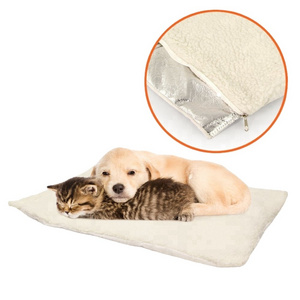 Washable Self Heating Snooze Pet Pad Self Warming Thermal Aluminum Foil Pet Mat