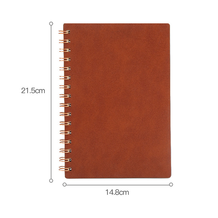 Art B5 Notebook Planner Custom Printing Spiral Planner Hardcover Book Students Gift Notebook Spiral Binding Paper Notebook