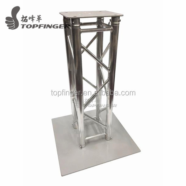 Cheap Price Outdoor Event Universal Wedding Aluminum Moving Pillar Head Vertical Light Totem Truss For Sale