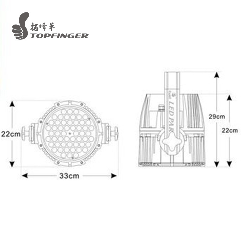 stage light 9*18w Rgbwauv WIFI Wireless Dmx Remote Control LED Par Battery Powered Panel Light