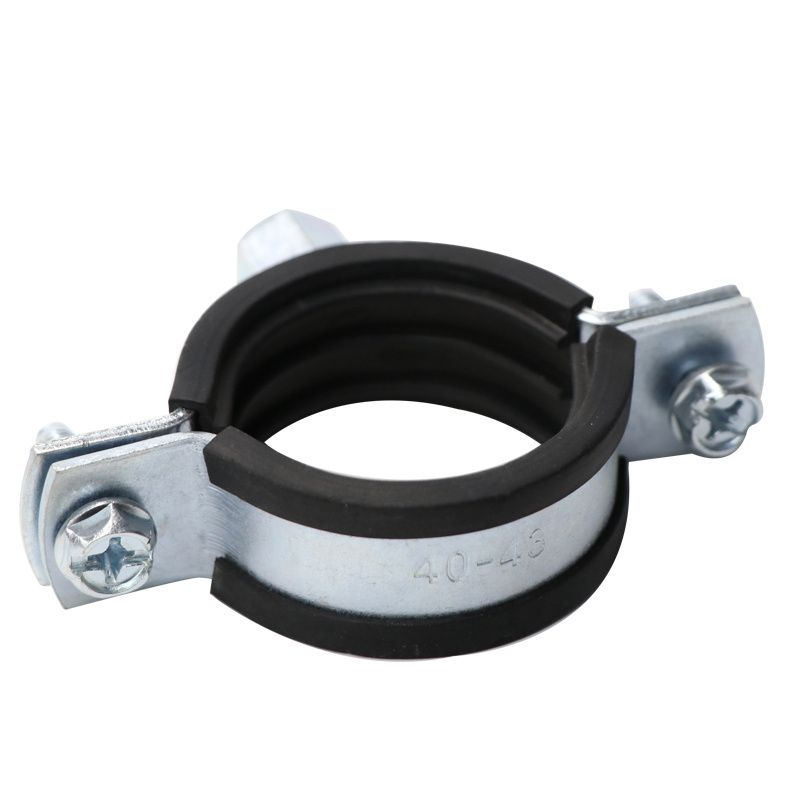 Factory directly sale Topfix Heavy Duty Pipe Clamps With Epdm Rubber Support Customization Popular