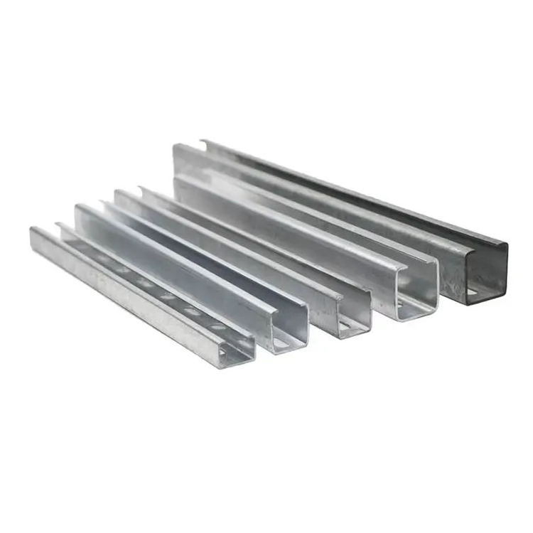 High Quality Galvanized Steel C Purlin/galvanized C Channel Steel Profiles Prices Bending JIS Decoiling Punching Cutting