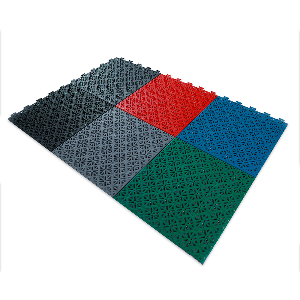 3x3 Basketball Court Outdoor Sports Flooring Plastic Interlocking Tiles