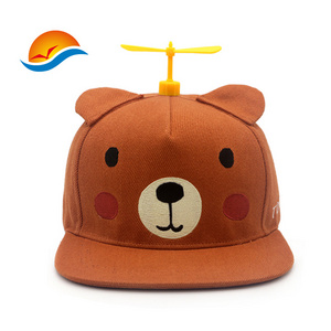 Custom High Quality Helicopter Propeller Unisex Outdoor Hat Sun Hat with Visors Suitable for Adults and Children Cap