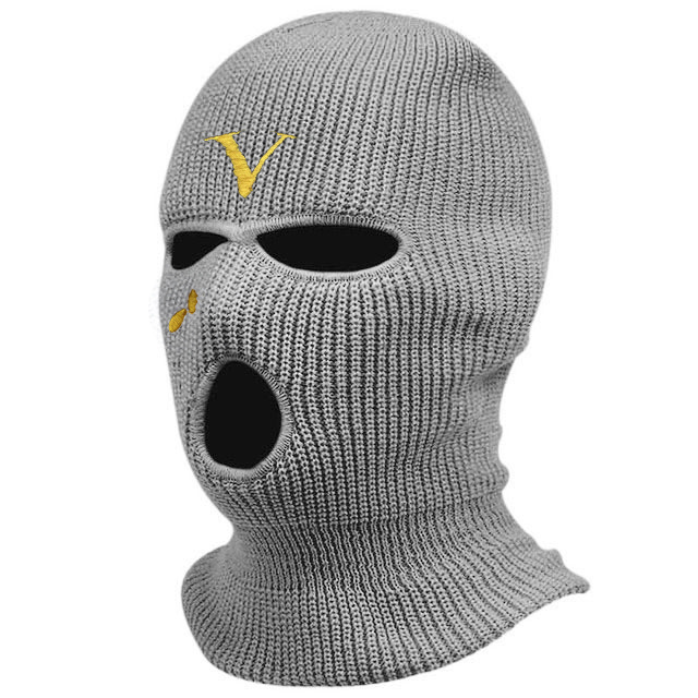 Cycling Knit Ski Mask 3 Hole Balaclava Knitted Full Face Cover 